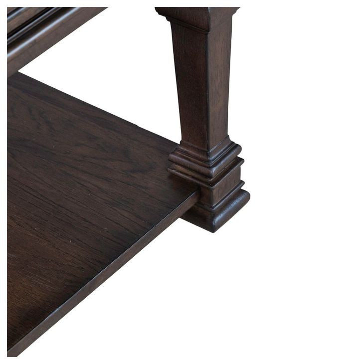 Provence Park Chateau Brown Rectangular End Table