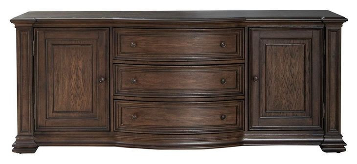 Provence Park Chateau Brown 78" TV Stand