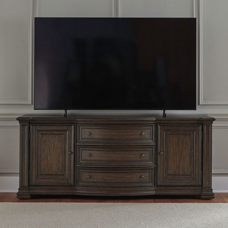 Lavande Grove Chateau Brown 78" TV Stand