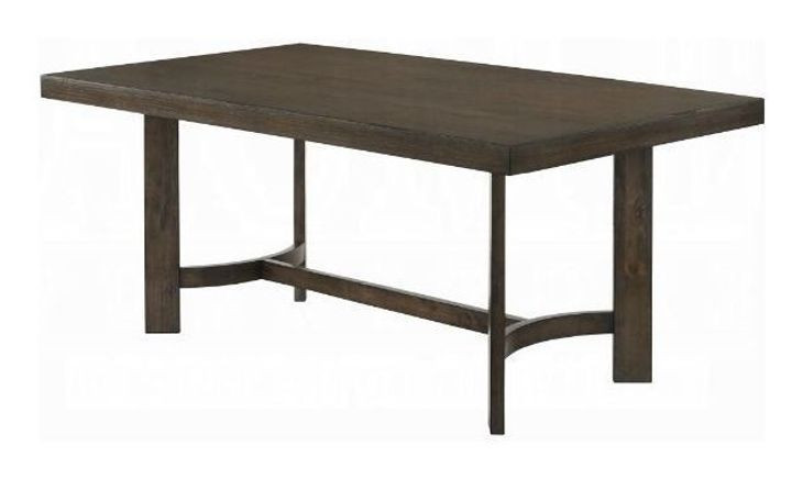 Farren Weathered Oak 70" Rectangular Dining Table