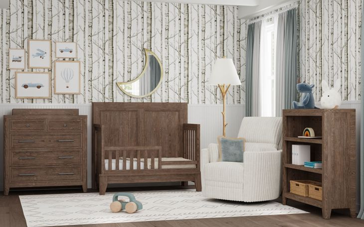 Carlson Harvest Brown Convertible Crib