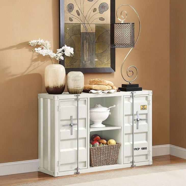 Cargo White 2 Door Server