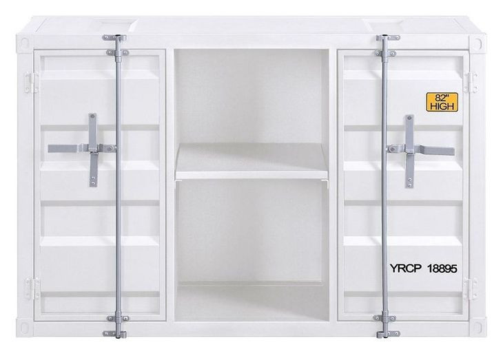 Cargo White 2 Door Server