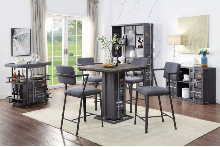 Cargo Gunmetal Bookcase