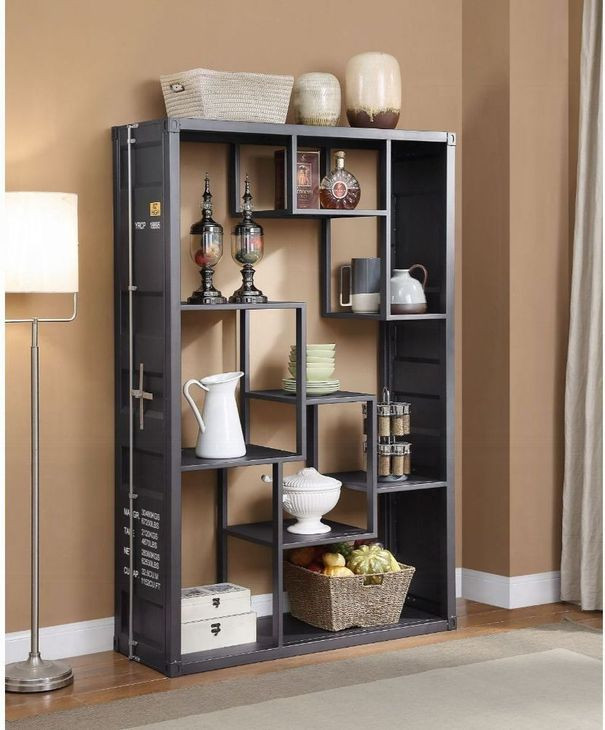 Cargo Gunmetal Bookcase