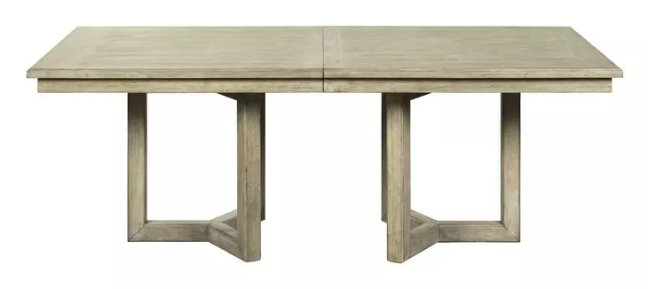 Proximity Place Barley Buff 100" Extendable Rectangular Dining Table