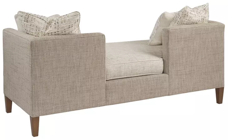 La Costa Brown and Gray Sebastian 79" Settee