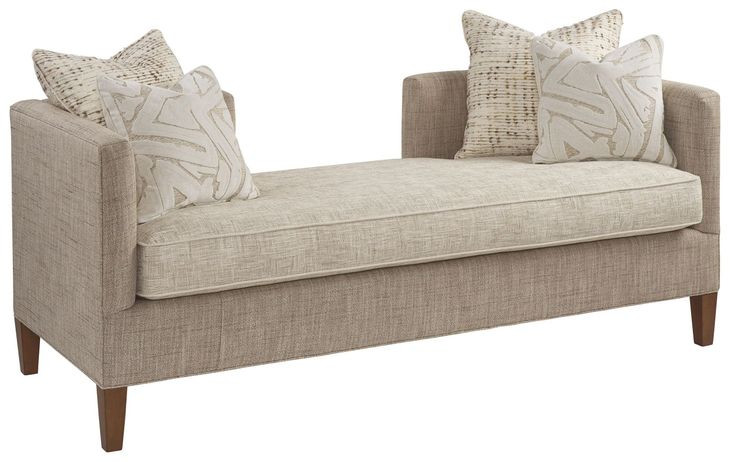 La Costa Brown and Gray 79" Sebastian Settee