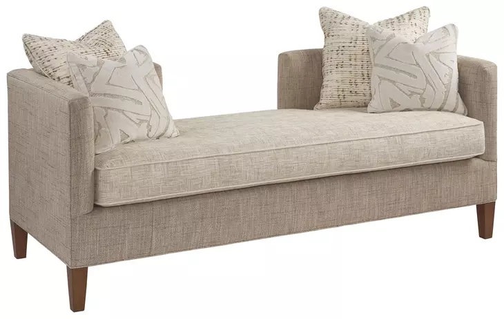 La Costa Brown and Gray Sebastian 79" Settee