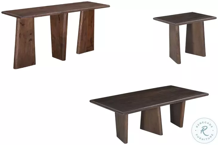 Lasso Brown Console Table