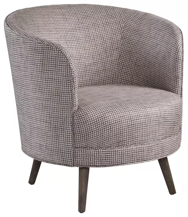 Zanzibar Sandstone Upholstered Torrington Swivel Accent Chair