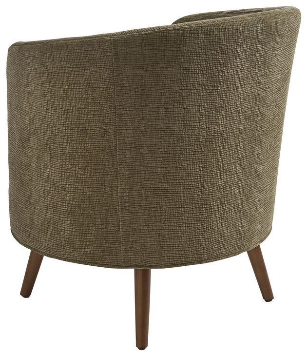 Torrington La Costa Green Upholstered Swivel Chair