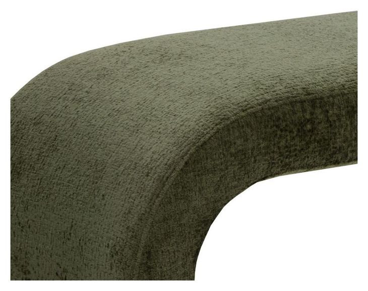 Aria Bergen Olive Upholstered 60" Accent Bench