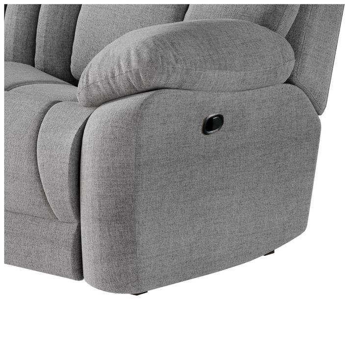 Wild Card Bahari Platinum 68" Reclining Loveseat with USB Charging