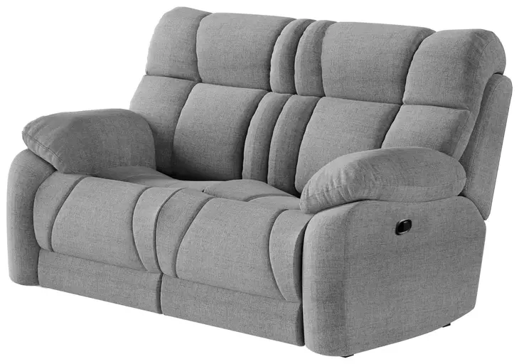 Wild Card Bahari Platinum 68" Reclining Loveseat