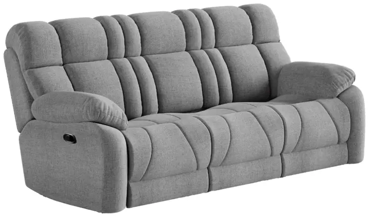 Wild Card Bahari Platinum 92" Reclining Sofa