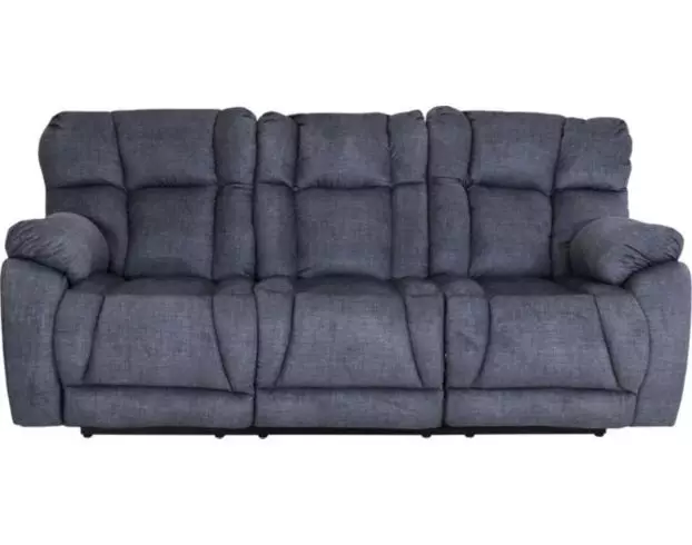 Wild Card Charcoal 92" Power Reclining Sofa With Power Headrest