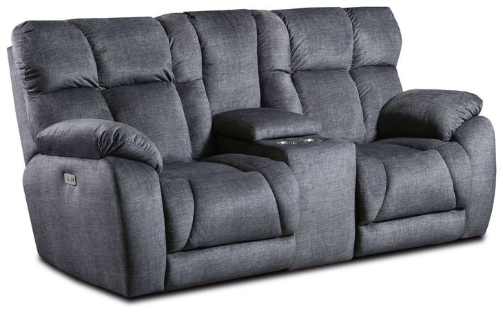 Wild Card Charcoal 82" Power Reclining Loveseat with Cup Holders and USB Charging