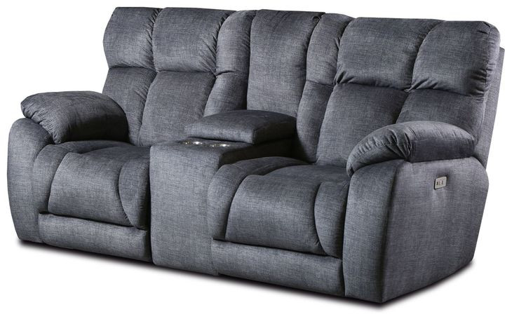 Wild Card Charcoal 82" Power Reclining Loveseat with Cup Holders and USB Charging