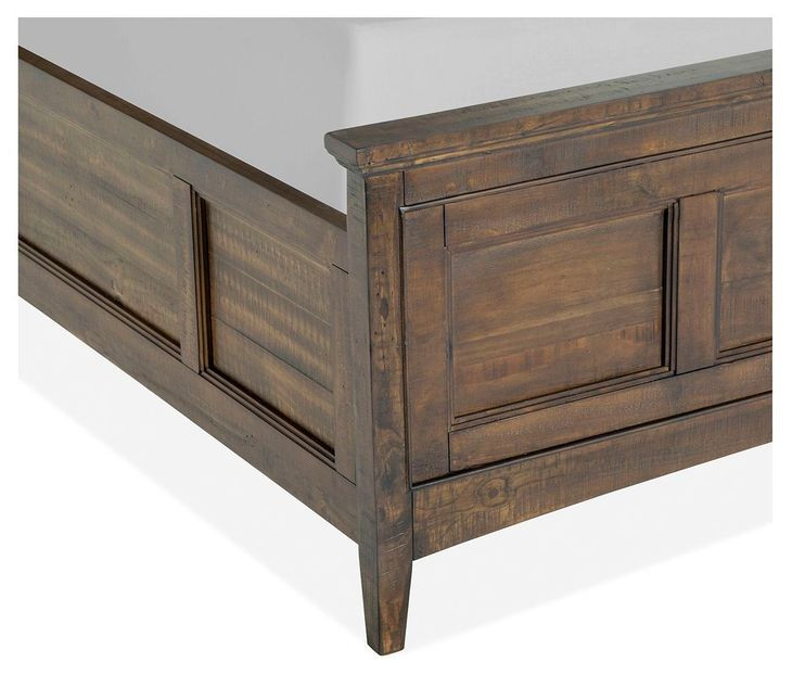 Bay Creek Toasted Nutmeg Queen Panel Bed with LED