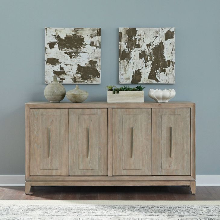Brentwood Sandstone 4 Door Sideboard