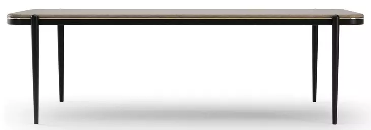 Madera Chocolate Koto Matte and Modern Walnut 95" Rectangular Dining Table