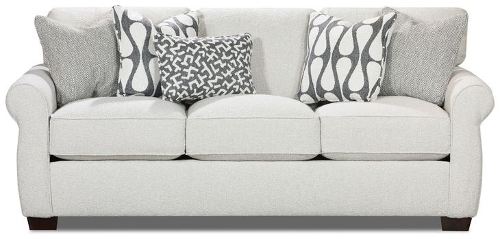 Contour Natural Off White 91" Sofa