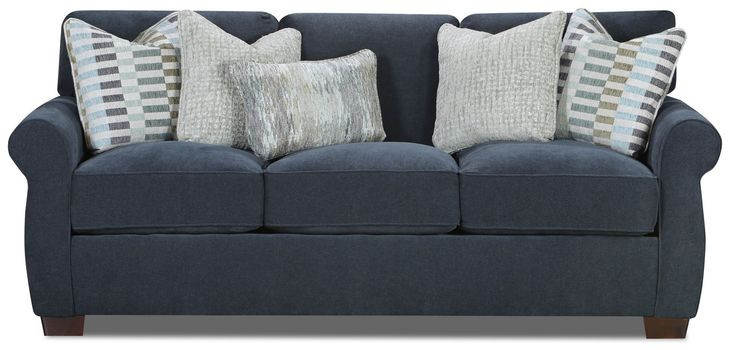 Elise Ink Gray 91" Sofa