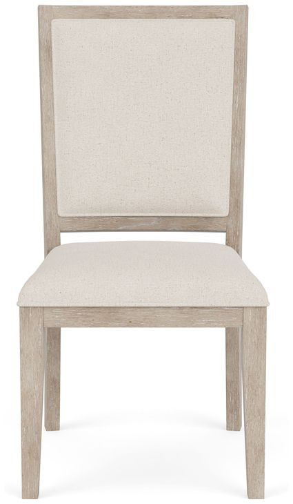 Bennett Beige Upholstered Side Chair Set of 2