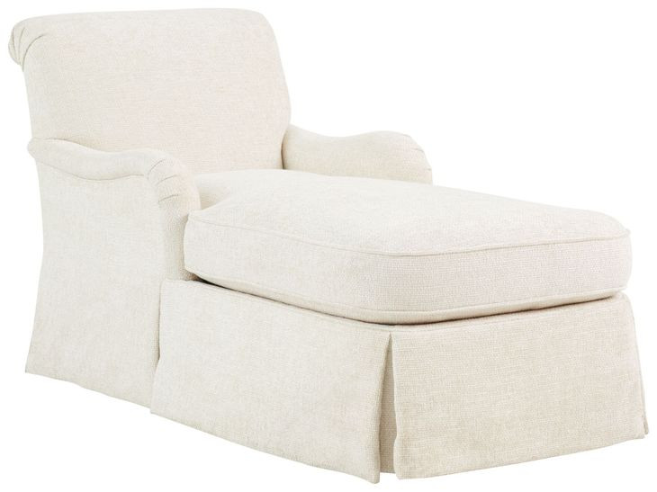 Leanne Silverado Beige 31" Chaise