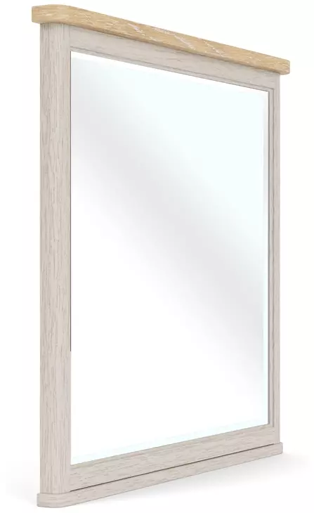 Glenndale Aged White Storage Panel Bedroom Set