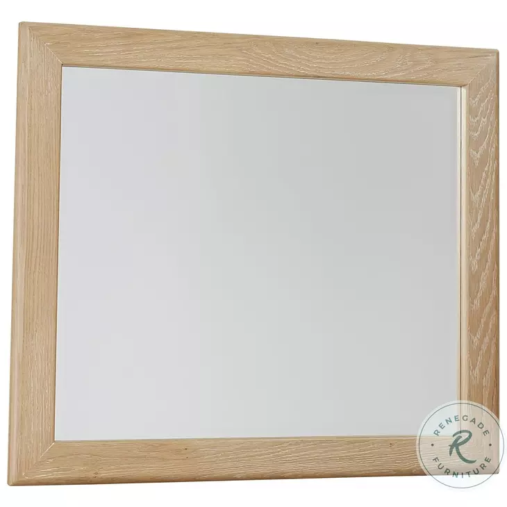 Ben And Erin Napier Bleached White Landscape Mirror