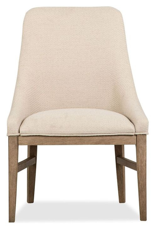 Tristan Brown Upholstered Arm Chair Set of 2