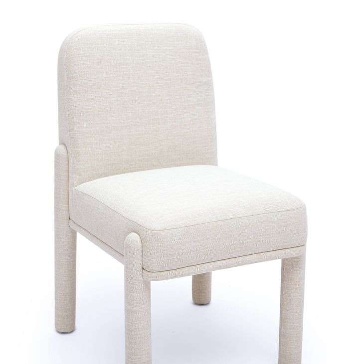 Martina Cream Performance Fabric Upholstered Dining Chair