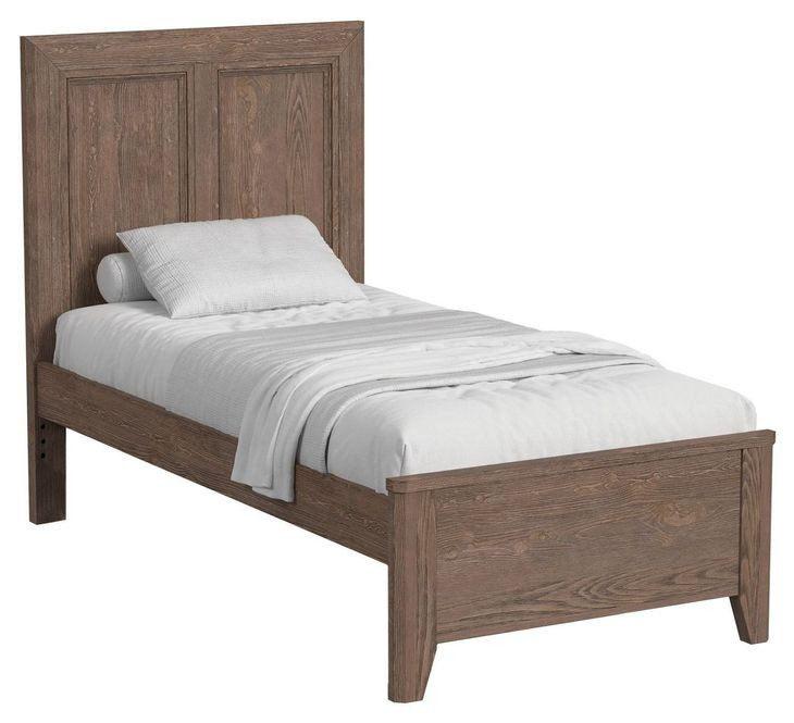 Carlson Harvest Brown Twin Panel Bed