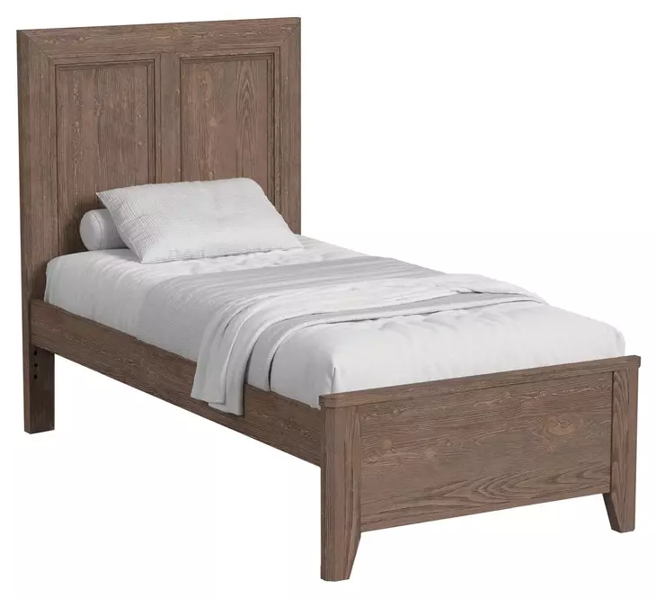 Carlson Harvest Brown Twin Panel Bed