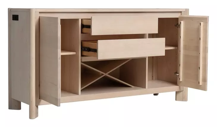 West End Natural Maple Extendable Dining Room Set