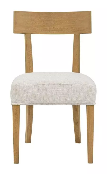 Oakmere Beige Upholstered Side Chair Set of 2