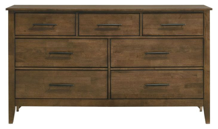 Andover Walnut 7 Drawer Dresser