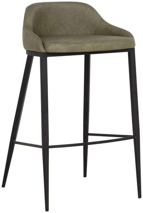Glenwood Ivanhoe Pine Upholstered Bar Stool