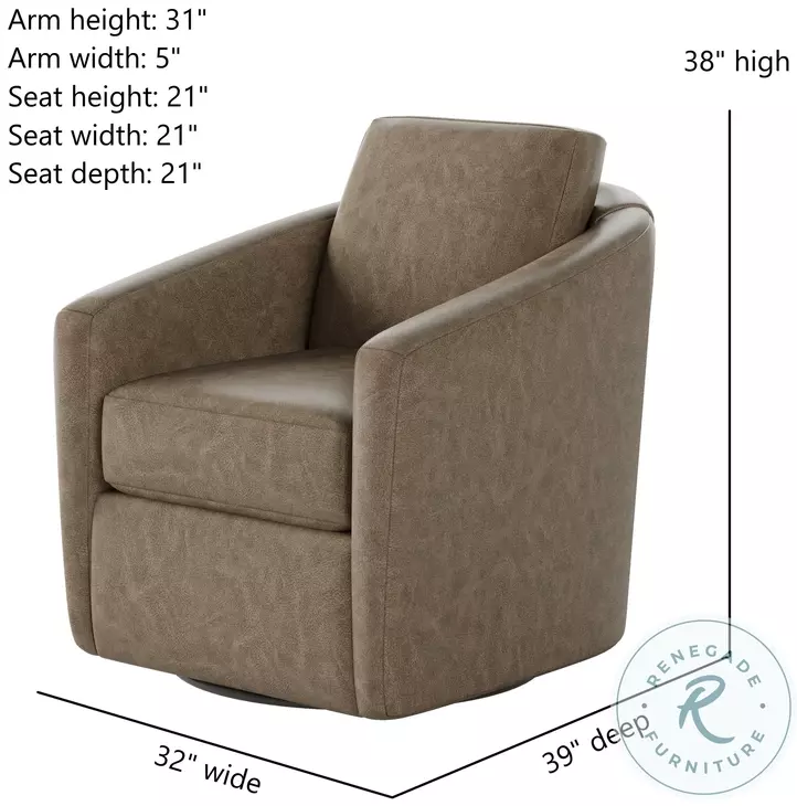 Daisey Vintage Swivel Glider Recliner