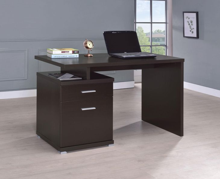 Irving Cappuccino Office Desk