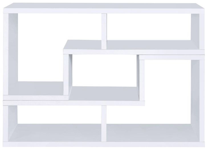 Velma White Convertible TV Console