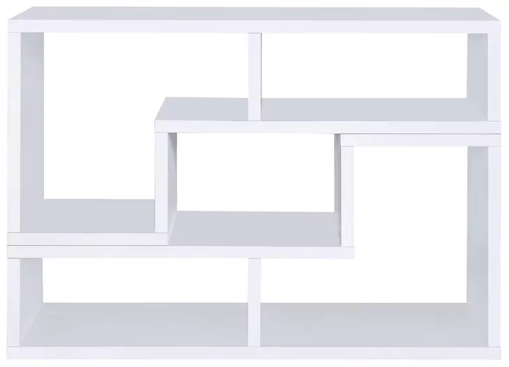 Velma White Convertible TV Console