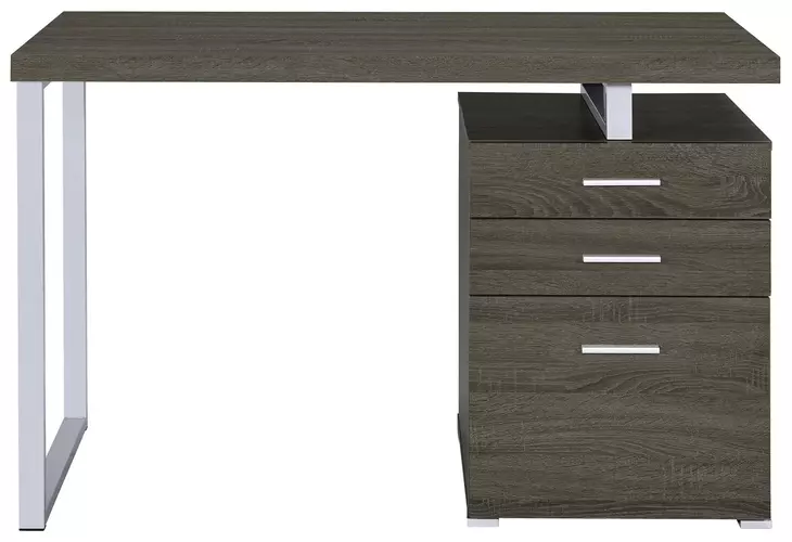 Brennan Weathered Gray Writing Desk