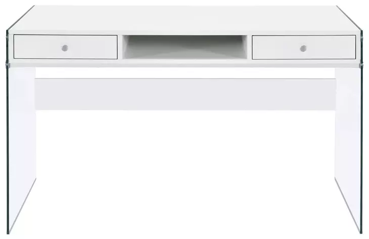 Dobrev Gloss White Computer Desk
