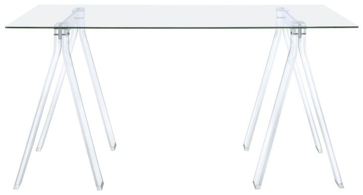 Amaturo Clear Acrylic Writing Desk
