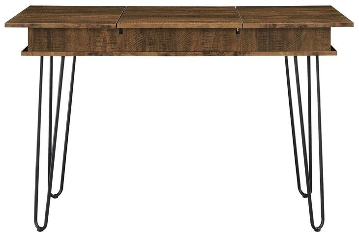 Sheeran Rustic Amber Writing Desk