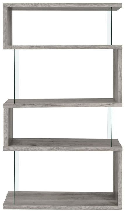 Emelle Grey Driftwood Bookcase