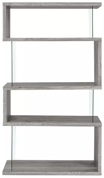Emelle Grey Driftwood Bookcase
